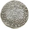 Grosz, 1545, Królewiec; końcówka legendy rewersu PRVSS, BRAN z literą N pisaną prawidłowo; Kop. 37..