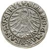 Grosz, 1547, Królewiec; końcówka legendy rewersu PRVS; Kop. 3791 (R2), Slg. Marienburg 1204, Vossb..