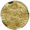 3 dukaty, 1610, Złoty Stok; Aw: Dwaj książęta w zbrojach zwróceni ku sobie, u góry jabłko królewsk..