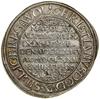 Półtalar pośmiertny, 1672, Brzeg; wyemitowany na pamiątkę śmierci księcia Chrystiana Wołowskiego w..