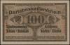 100 marek, 4.04.1918, Kowno; numeracja 0714068; Jabłoński 731, Miłczak K7, Ros. 470; minimalne zag..