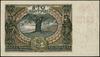 100 złotych, (1939); z oryginalnym nadrukiem na banknocie 100 złotych z 9.11.1934, seria CE, numer..