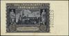 20 złotych, 1.03.1940; seria A, numeracja 0000000, pionowa perforacja MUSTER; Lucow 783 (R8), Miłc..