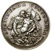 Medal satyryczny na pożycie małżeńskie, bez daty (1627?), projektował i wykonał Sebastian Dadler; ..