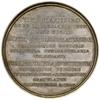 Medal wybity w uznaniu zasług Samuela Bogumiła Lindego, 1842, Warszawa, projektował Józef Majnert;..
