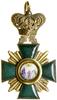 Dystynktorium kanoniczne kolegiaty kaliskiej diecezji włocławskiej, 1815–1831; Krzyż, w kątach pro..