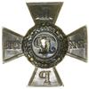 Krzyż Legionowy, Warszawa; Krzyż kawalerski na ramionach którego L - P / 1914 - 1918, medalion w w..