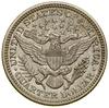 1/4 dolara, 1914, Filadelfia; typ Barber; KM 114; moneta rzadko spotykana w tak pięknym stanie zac..