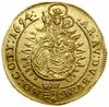 Dukat, 1694 KB, Kremnica; Aw: Pomiędzy literami K - B, postać króla stojącego w prawo, trzymająceg..