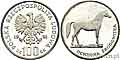 100 złotych, 1981, Ochrona Środowiska - Koń