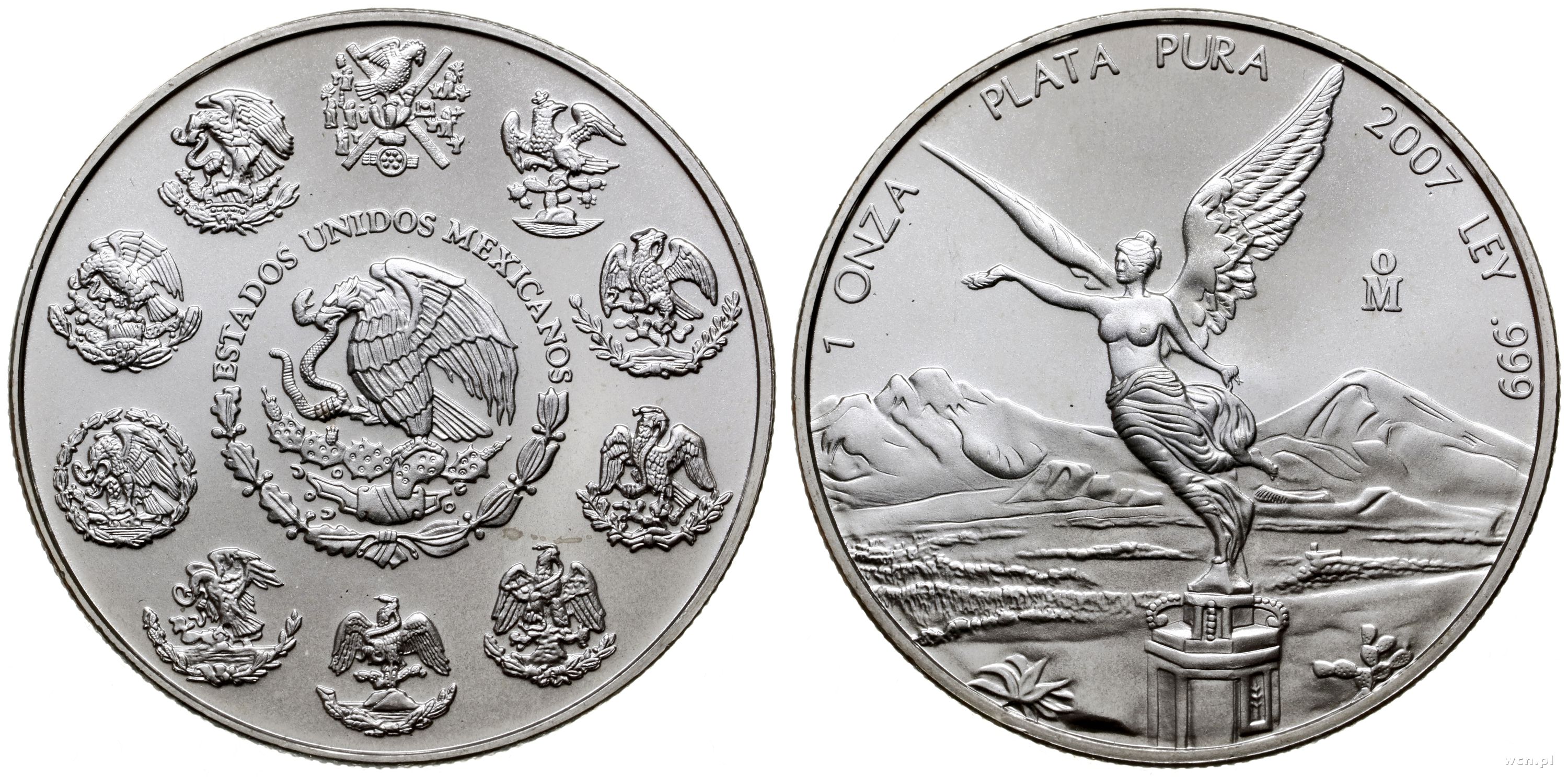 Серебро пробы монеты. Мексика 1 онза, 2001. Мексиканская монета 2005 года. Самая красивая монета в мире Мексика. Мексиканская серебряная монета 2005 года.