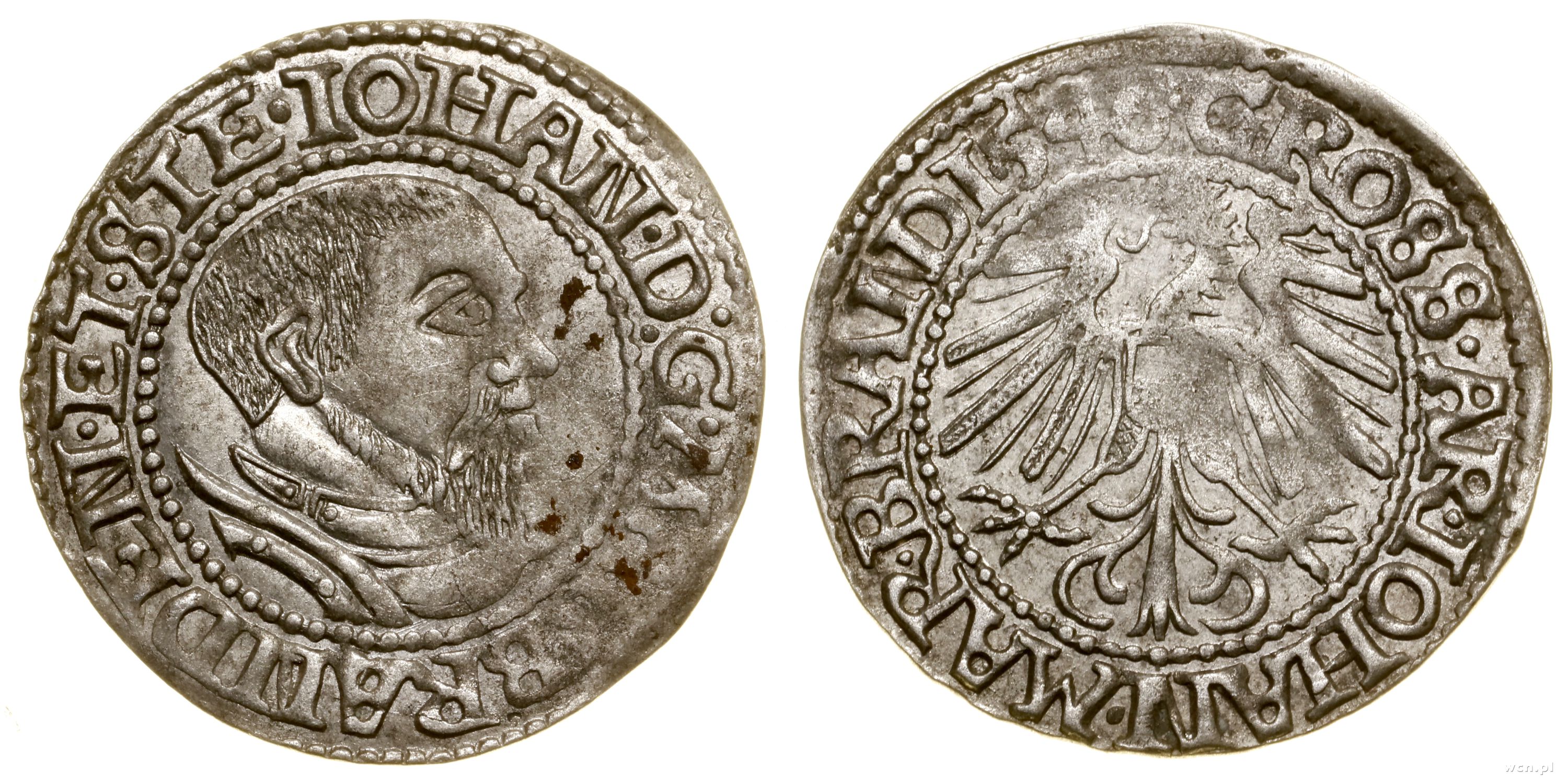 Grosz 1546 Bez Znak w Interpunkcyjnych Po BRAND l sk E aukcja 