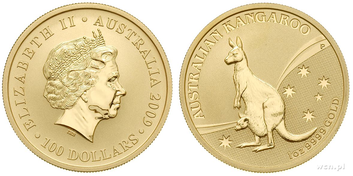 100 Dolarów 2009 Australia Warszawskie Centrum Numizmatyczne