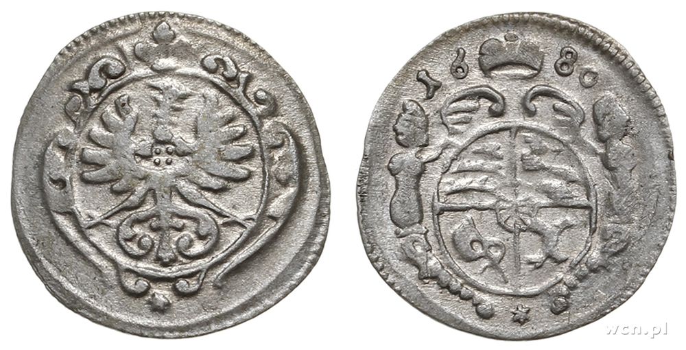 Śląsk, 1 gröschel (greszel), 1680