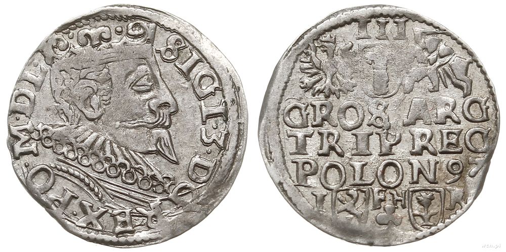 Polska, trojak, 1597