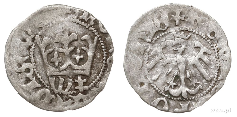 Polska, półgrosz koronny, lata 1416-1422