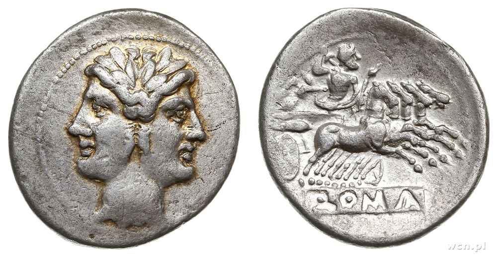 Republika Rzymska, didrachma, 225-214 pne