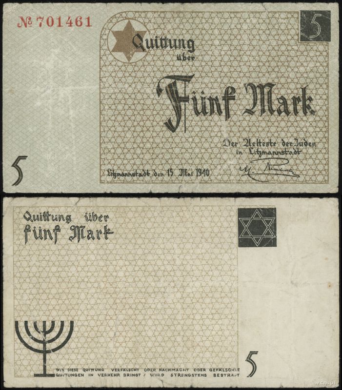 Polska, 5 marek, 15.05.1940