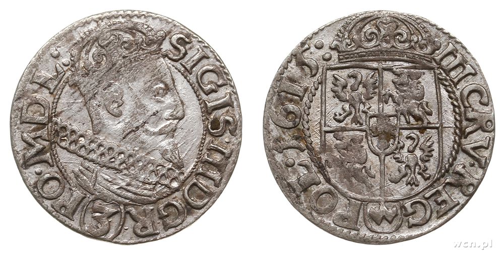 Polska, trzykrucierzówka, 1615