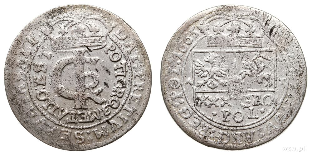 Polska, tymf, 1665/A-T