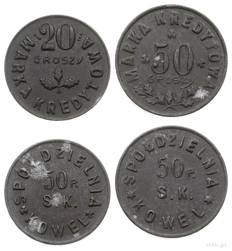 Polska, 20 i 50 groszy