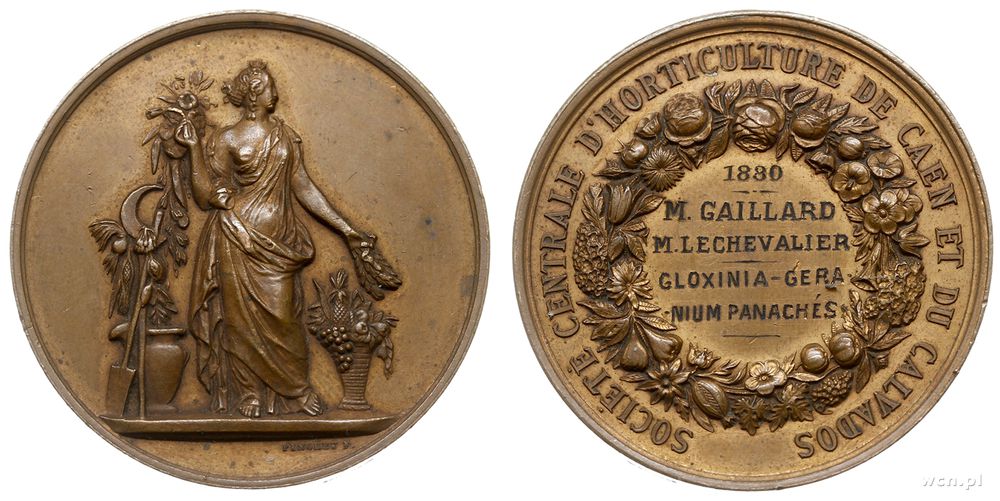 Francja, medal nagrodowy, 1880