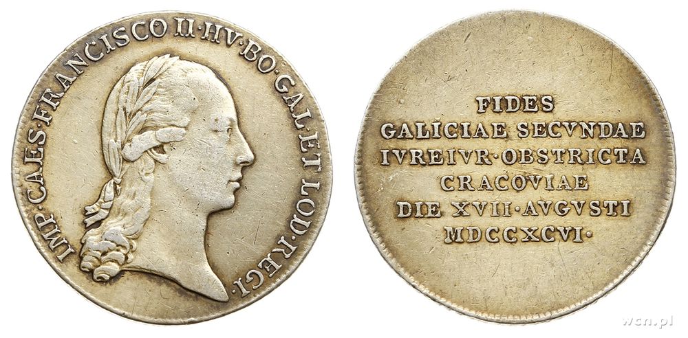 Polska, żeton, 1796