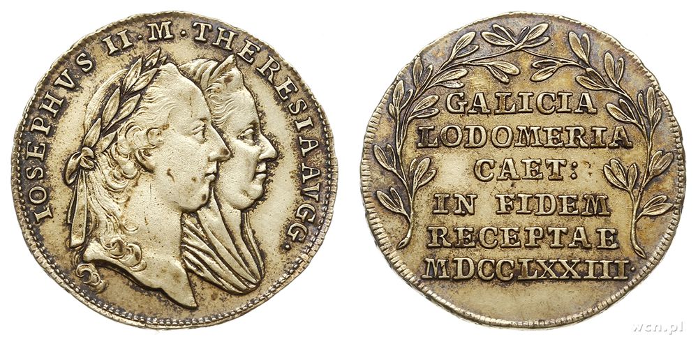 Polska, żeton, 1773