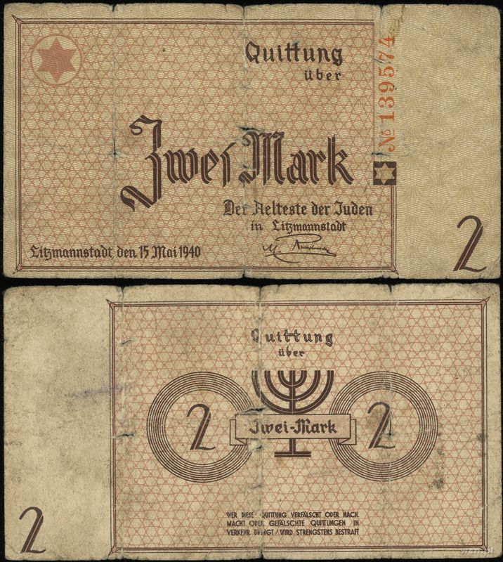 Polska, 2 marki, 15.05.1940