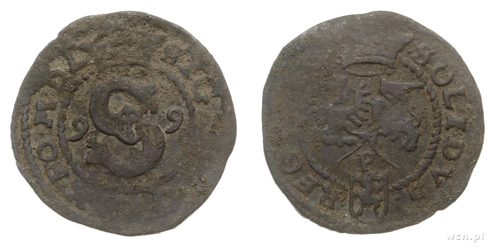 Polska, szeląg koronny, 1599