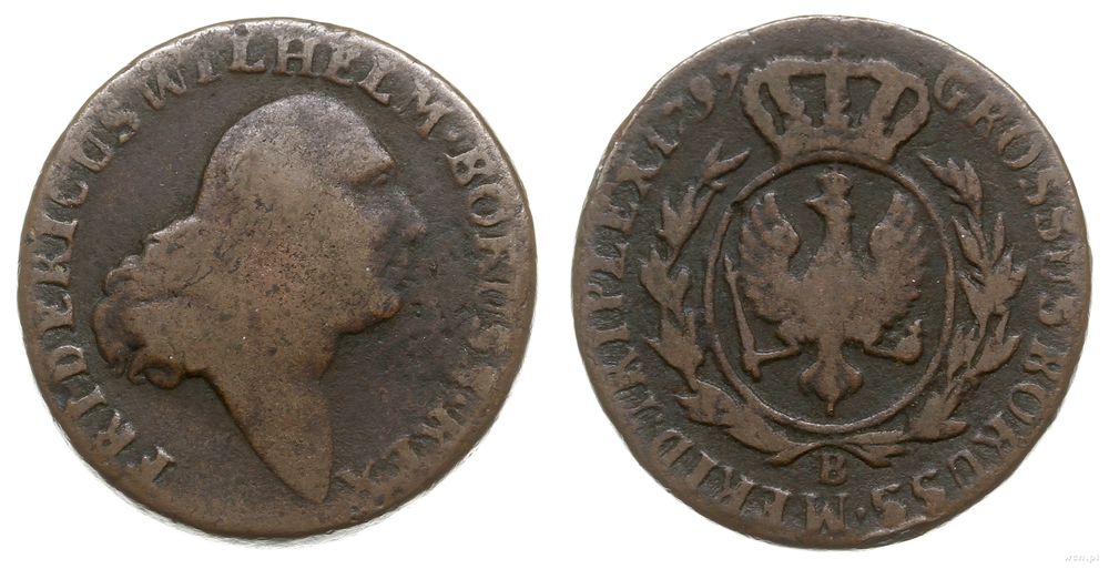 Polska, 3 grosze, 1797/B