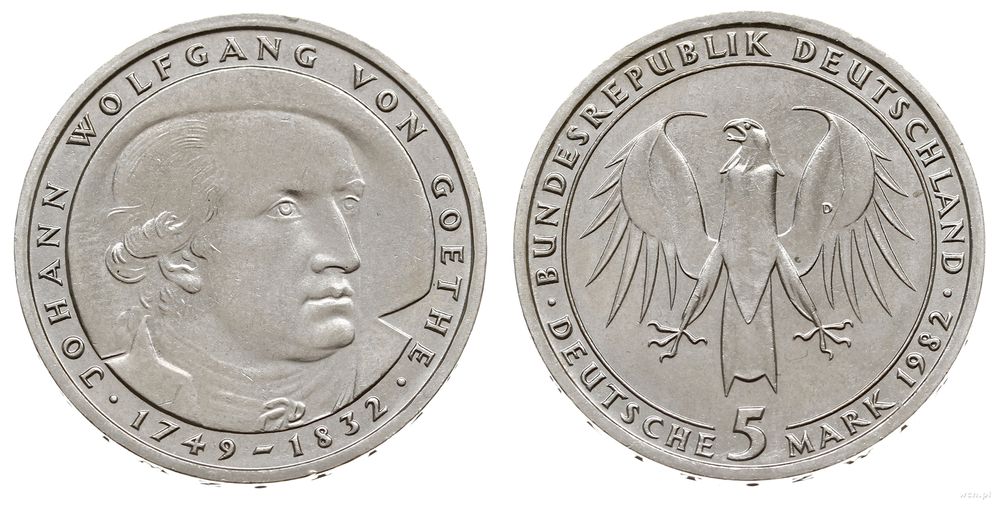 Niemcy, 5 marek, 1982/D