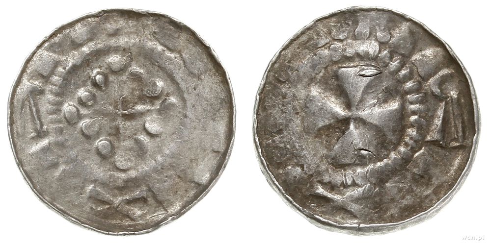 Niemcy, denar krzyżowy, XI w.