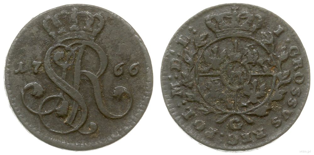 Polska, grosz, 1766
