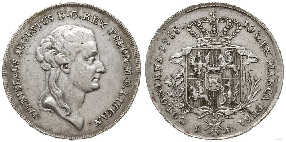 Polska, talar, 1788 EB