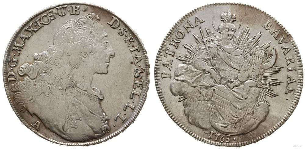 Niemcy, talar, 1765 A