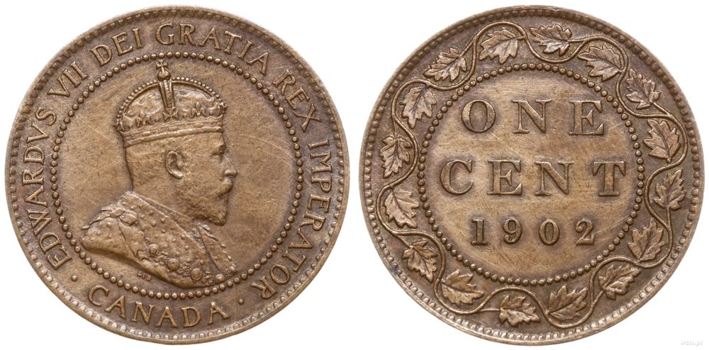Kanada, 1 cent, 1902