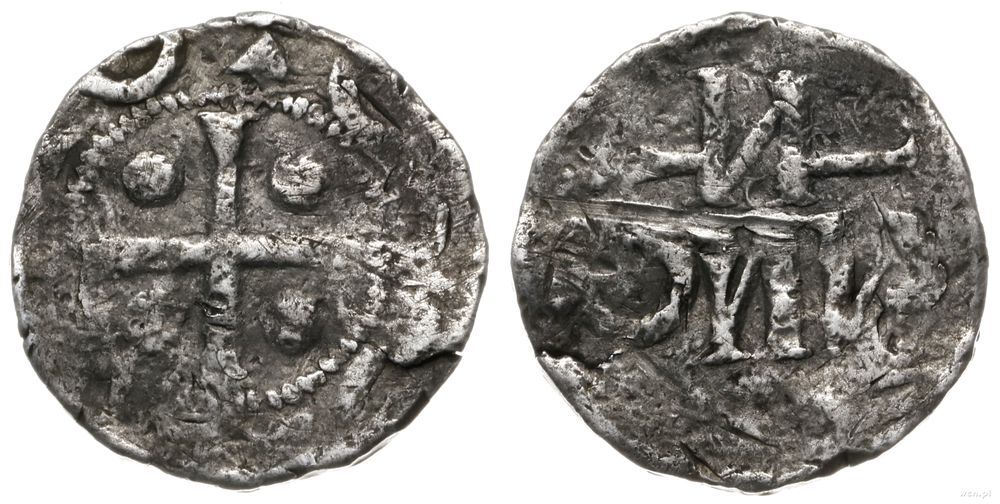 naśladownictwo denara typu Colonia Ottona III, Niemcy - E ...
