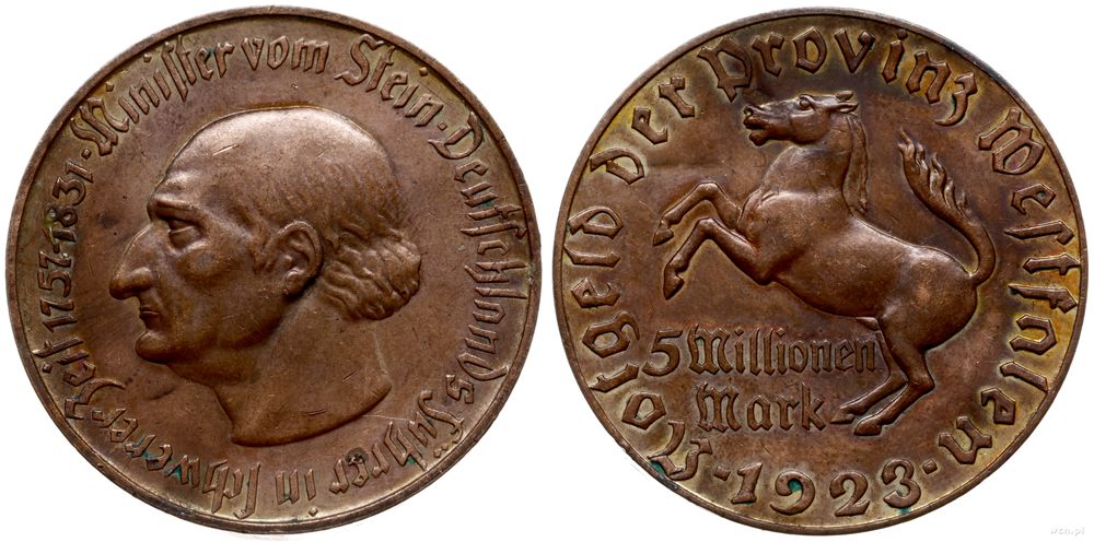 Niemcy, 5 milionów marek, 1923