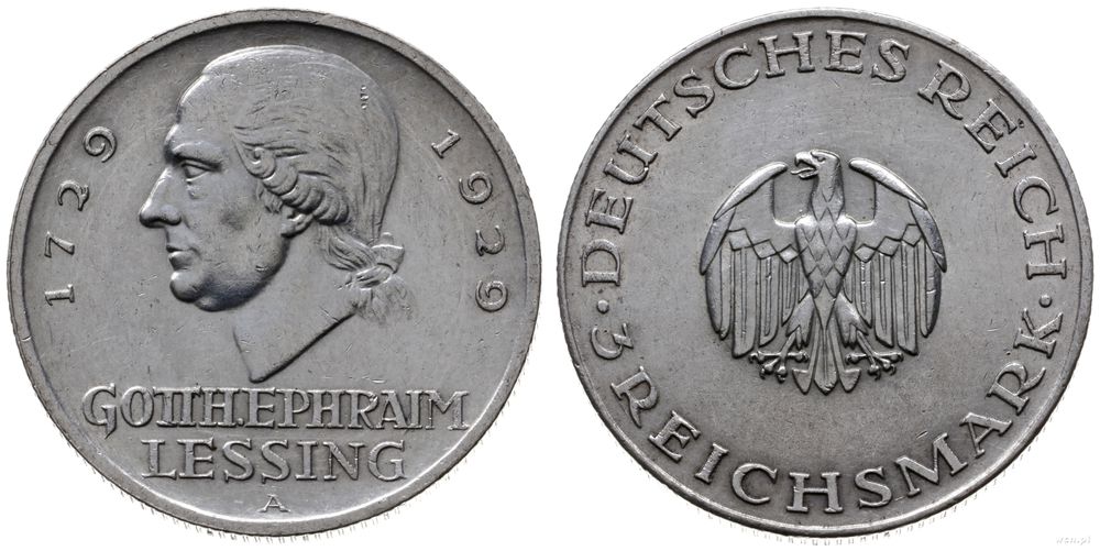 Niemcy, 3 marki, 1929