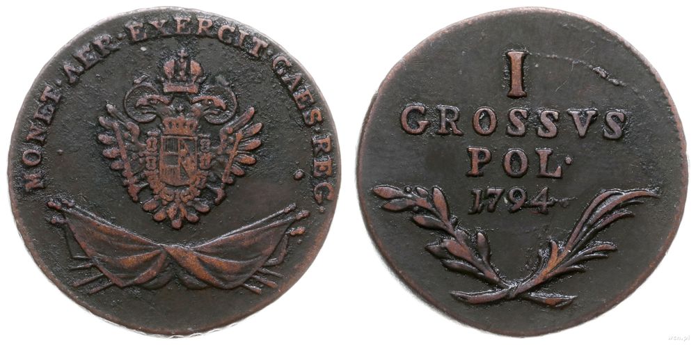 Polska, grosz, 1794