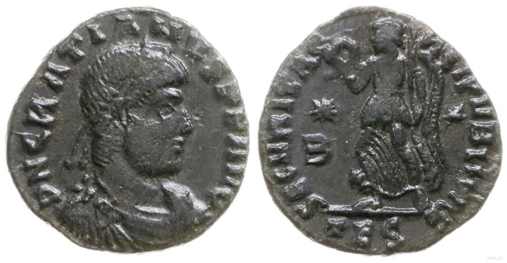 Cesarstwo Rzymskie, follis, 375-378