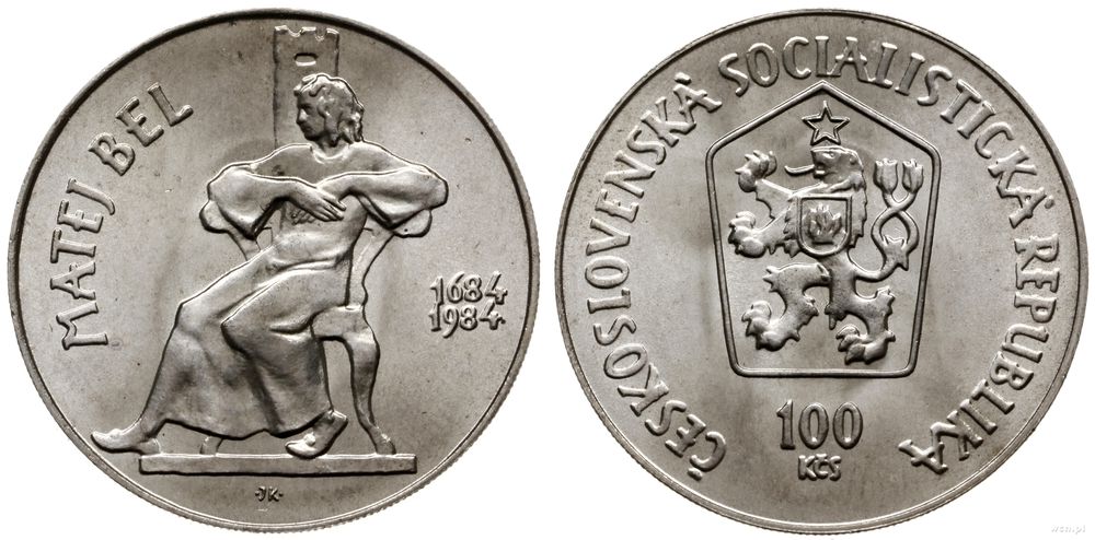 Czechosłowacja, 100 koron, 1984