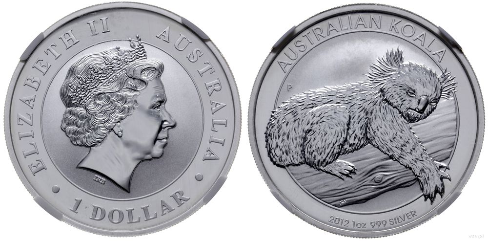 Australia, 1 dolar, 2012