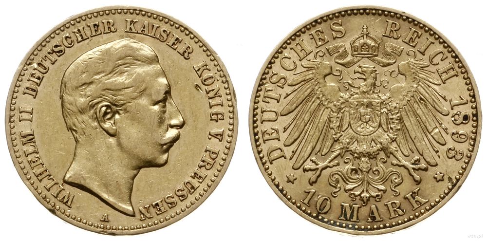 Niemcy, 10 marek, 1898 A