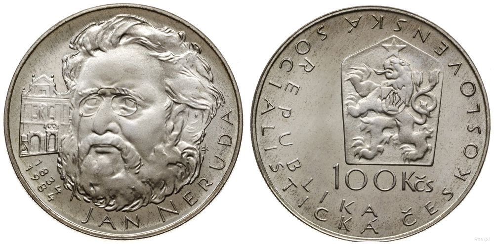 Czechosłowacja, 100 koron, 1984