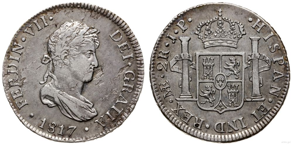 Peru, 2 reale, 1817