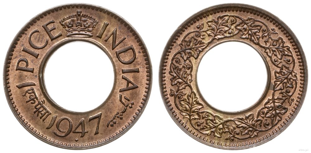 Indie, 1 pice, 1947