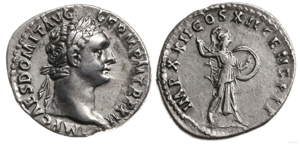 Cesarstwo Rzymskie, denar, 92-93
