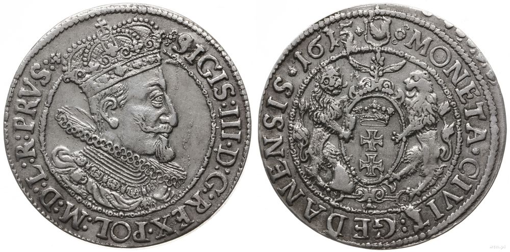Polska, ort, 1615